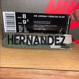 Travis Scott Air Jordan 1s!